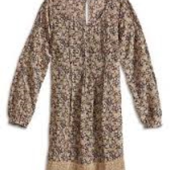 Lucky Brand Floral Border Dress NWT XS - Picture 5 of 7